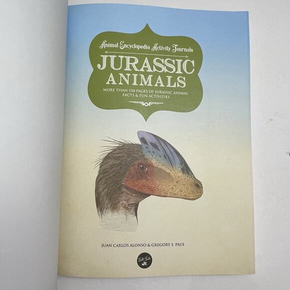 Jurassic Animal Encyclopedia Activity Journal Includes Stickers and Poster - Picture 3 of 11